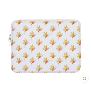 SoHa Living 15.5" Yellow Birds Of Paradise Laptop Hawaii Case Soft NWT, SOLD OUT - Picture 1 of 5