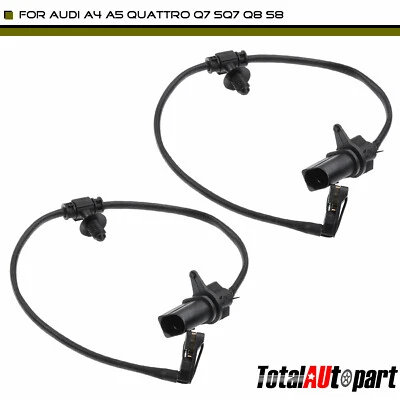 2x Sensor de desgaste de pastillas de freno de disco para Audi A4 A8 Quattro Q7 RS5 S4 S5 S8 SQ7 trasero Foto 1 de 4