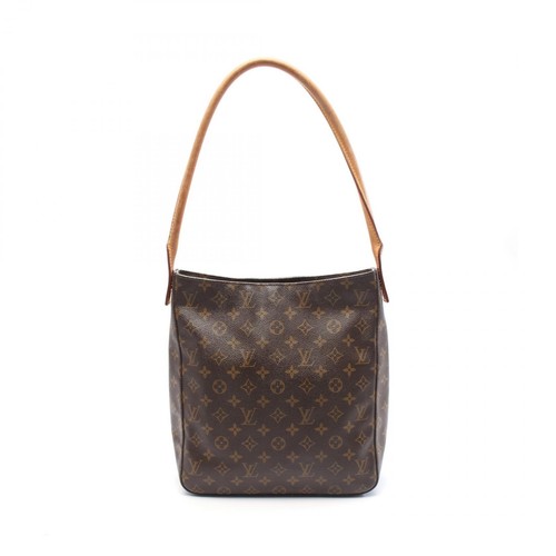 LOUIS VUITTON（LV） Borsa a tracolla Louis Vuitton Looping GM M51145 tela monogramma marrone usata donna LV