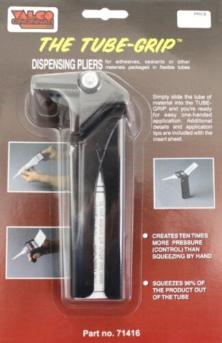 Valco 2" Tube-Grip Caulk Gun Dispenser For Flexible Adhesives Sealants Silicone