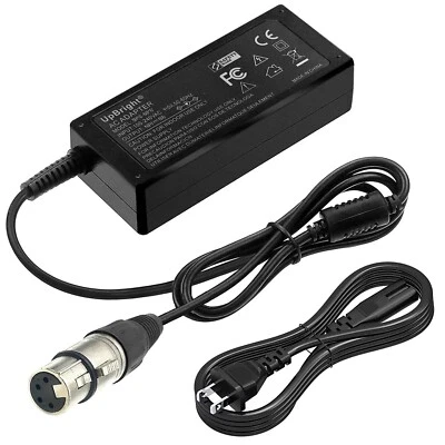 XLR 4Pin AC/DC Adapter For Canon EOS C500 Mark II C700 Cinema Camera Camcorder - Image 1 of 4