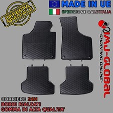 SET TAPPETINI TAPPETI PER AUDI A3 8P (2003-2012) SU MISURA IN GOMMA