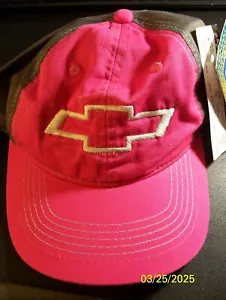 Cappello regolabile con logo GM Chevrolet ROSA - Foto 1 di 5