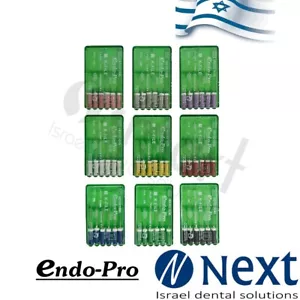 Lote X 9 Instrumentos Dentales de Endodoncia File K Endo-pro endo conducto radicular sst 21 mm - Imagen 1 de 10