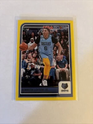2023-24 Panini NBA Hoops - Yellow #75 Kenneth Lofton Jr. - Image 1 of 2