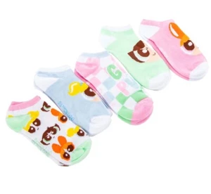 Cartoon Network The Powerpuff Girls Ladies Socks 5-Pack - Picture 1 of 6