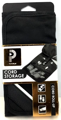 Bolsa de armazenamento portátil com cabo bolsa técnica compacta estojo carregador - Imagem 1 de 4