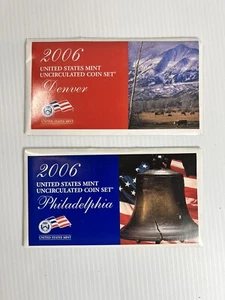 2006 Us Mint In Factory Sealed Box - P&D Coins - Mint Condition - Never Handled - Picture 1 of 7