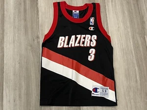 Champion NBA Portland Trail Blazers Damon Stoudamire #3 Jersey Youth Size S - Picture 1 of 7