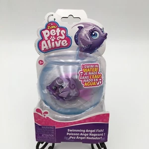 Zuru Pets Alive Natación Ángel Pez Starbright PÚRPURA - Imagen 1 de 6
