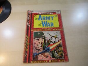 OUR ARMY AT WAR #148 DC SILVER AGE WAR MID GRADE SGT ROCK BECOMES A GENERAL