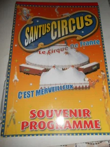PROGRAMME CIRQUE/PROGRAM 2006 CIRCUS Santus Aznavour Monaco stéphanie - Picture 1 of 1