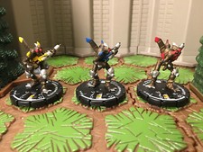 3 Submersible Golem #4, 5, 6 Minions Mage Knight Lot D&D, Pathfinder, RPG