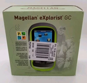 Magellan eXplorist GC Handheld Waterproof GPS Geocaching Device w/User Guides - Picture 1 of 7