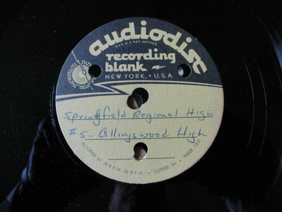 NEW JERSEY HIGH SCHOOL CHOIRS 1955 VINYL LP STANLEY L. HIGGINS SOUND RECORDING - Image 1 of 2