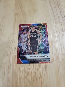 2016-17 Panini Prizm BOBAN MARJANOVIC Ruby Wave Prizm #206 Detroit Pistons SP - Picture 1 of 10