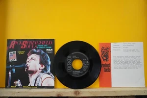 RICK SPRINGFIELD - Souls/Souls (Live) 7" + PROMOTION SHEET 1983 RCA D Pic Cvr NM - Bild 1 von 2
