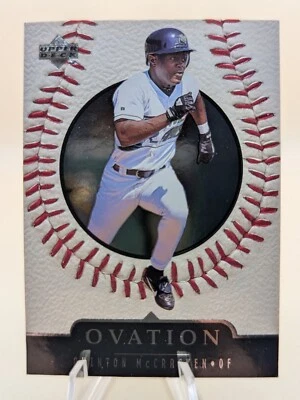 1999 Upper Deck Ovation Quinton McCracken 棒球卡 #11 坦帕湾魔鬼光 — 第 1/2 张图片