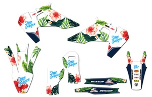 Kit de gráficos Senge 2019-2022 FX Tropic blanco compatible con Husqvarna - Imagen 1 de 10
