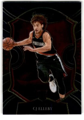 2020-21 Panini Select Blue Retail CJ Elleby Rookie #100 Portland Trail Blazers - Image 1 of 2