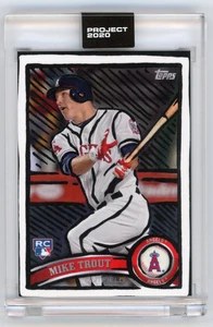 2020 Topps Project 2020 2011 Topps Update Mike Trout #207 - Picture 1 of 2