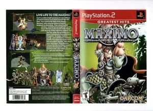 Maximo Ghosts to Glory PS2 Playstation 2 Original Ersatz Cover nur Artwork - Bild 1 von 1