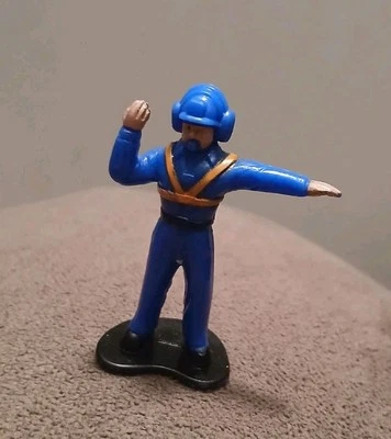 Controlador de tráfico de pista fundido a presión Remco 1993 TWA 747 Trans World Boeing Airplane Foto 1 de 3