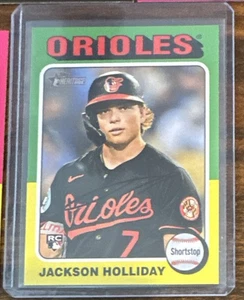 2024 Topps Heritage High Number Baltimore Orioles Base Set 5 Cards Holliday RC - Picture 1 of 6