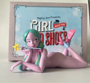 Mighty Jaxx Presents Girl With The Red Shoes Limited Version Fashion Figure New - Picture 1 of 7