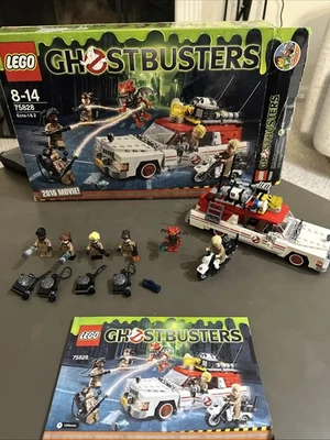 Lego Ghostbusters 75828 Ecto - 1&2 2016 Movie Version Complete With Box & Manual - Image 1 of 4