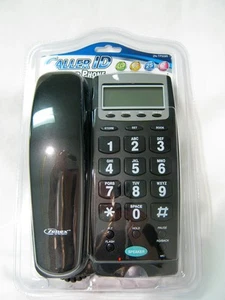 Duży numer Głośnik telefonu Linia telefoniczna Duży przycisk Identyfikator dzwoniącego Wyświetlacz Biuro! - Zdjęcie 1 z 1