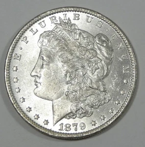1879-O Morgan Dollar BRILLIANT UNCIRCULATED Silver Dollar - Picture 1 of 4