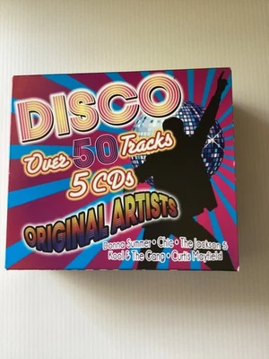Disco! 5 CD Set Over 50 Tracks Original Artists! Like NEW! - Image 1 of 4