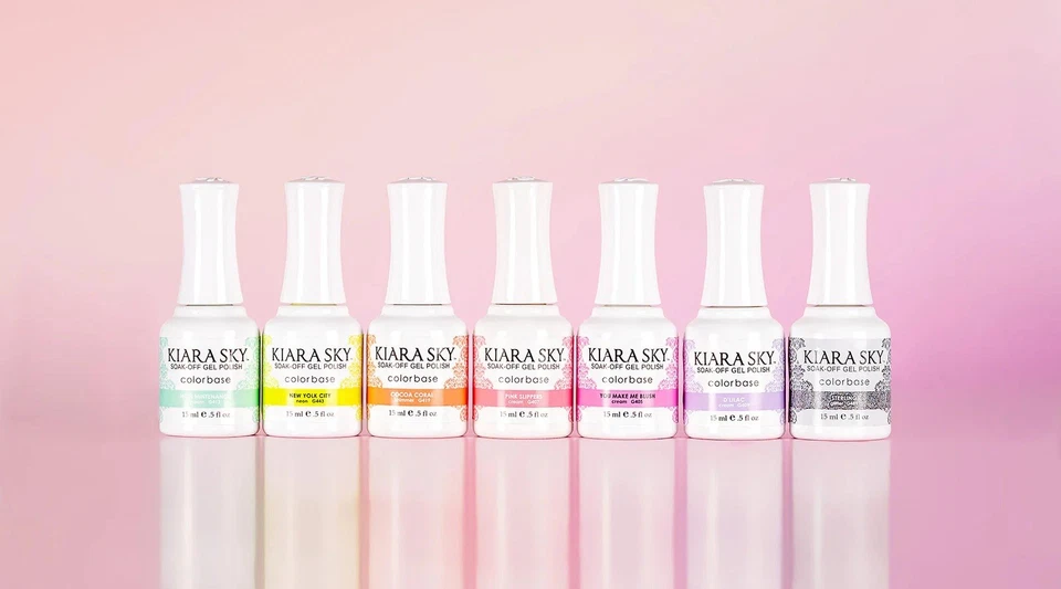 Kiara небо гель полирует розовый и голая цвета (выберите свой цвет) - Изображение 1 из 4