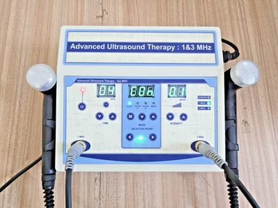 Máquina de terapia de ultrasonido de 1 MHz y 3 MHz para aliviar el dolor Foto 1 de 4