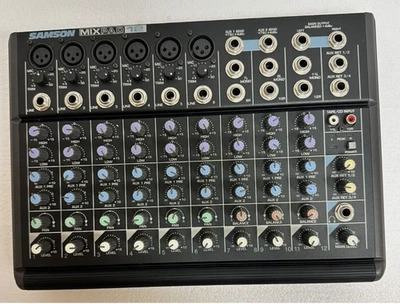 Samson MixPad12 Professional Compact 12-Channel Mixer, Untested! - Image 1 of 4