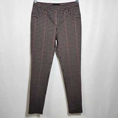 Sanctuary Women's Size Large Grease Ponte Legging Gray Black Red Houndstooth  - Image 1 of 4
