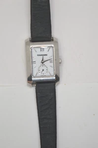 Tourneau Classic Swiss Made Tank Watch 1064 New battery Serviced GUARANTEED - Picture 1 of 13