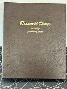 Dansco World Coin Library 1946-1989 Roosevelt Dimes including Proof-Only Empty - Picture 1 of 8