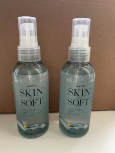 2 x Avon Original Skin So Soft Dry Oil Spray Mosquito Midgie mossie Repellant - Picture 1 of 3