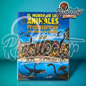 El Mundo de los Animales Prehistóricos - Álbum Jet COMPLETO - Imagen 1 de 4