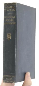 Rare Pudd'nHead Wilson Mark Twain PF Collier 1922 Harper Brothers Blue Hardback - Picture 1 of 12