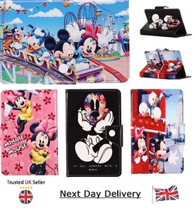 kids case for Amazon Fire Tab 7 8/ 8+/HD 10/10+ Mickey Minnie mouse tablet cover - Picture 1 of 35