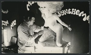 1971 "A Clockwork Orange", famosa foto de estudio de arte de la película Stanley Kubrick - Imagen 1 de 2