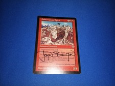 MTG Magic Subterranean Spirit Signed Artist Proof x1 Mirage John Bolton