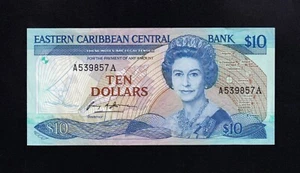 F.C. EAST CARIBBEAN STATES , 10 $ 1993 , EBC- ( XF- ) , P.23a1 . - Foto 1 di 2
