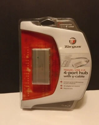USB 2.0 4-Port Hub with Y Cable Targus. - Image 1 of 2