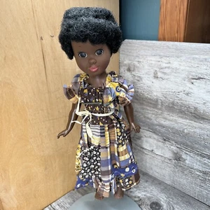 VTG Rare 1969 Shindana African American Doll W/ Orig Clothes 15” NICE! - Picture 1 of 12