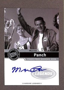 2006 Press Pass Press Pass Signings Silver Marvin Panch Auto /100