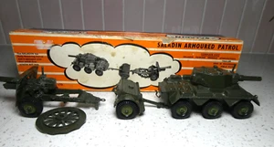 Crescent Toys 2154 Saladin Armoured Patrol 25 Pounder Field Gun & Trailer Boxed - Picture 1 of 8